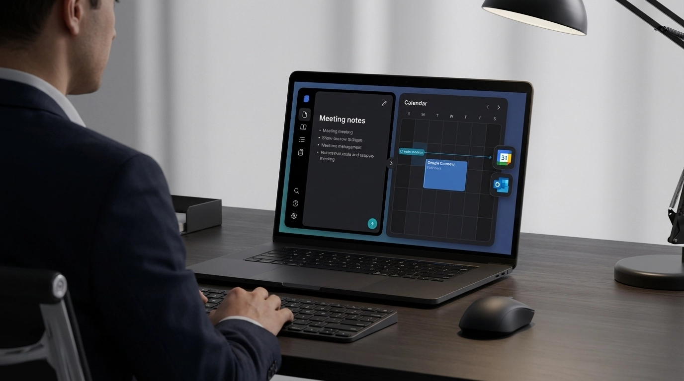 Turn Meeting Notes into Calendar Events Instantly (Now for Google & Outlook)