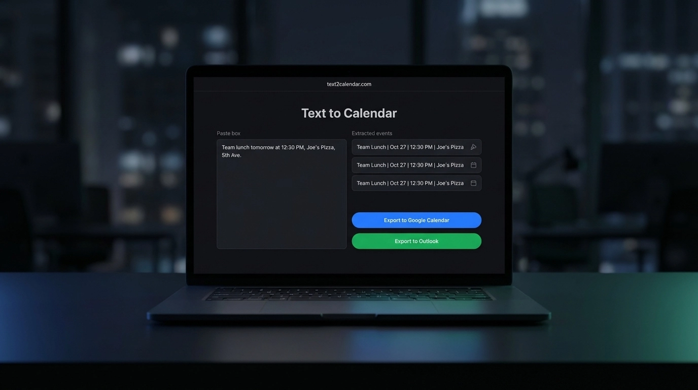 Add Events to Calendar Automatically: Save Time with Direct Export